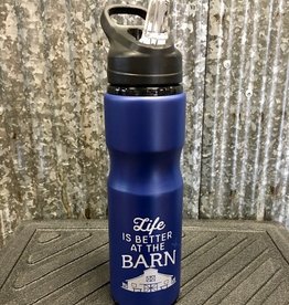 'Life Is Better At The Barn' Sports Bottle 28 oz