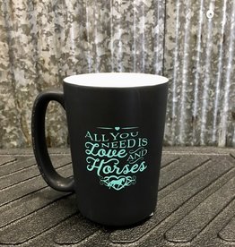 'All You Need Is Love And Horses' Mug