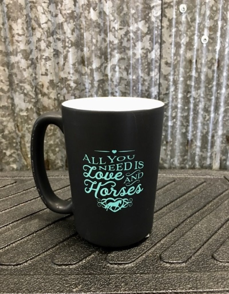 'All You Need Is Love And Horses' Mug