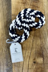 Harry Barker Harry Barker Striped Tri-Ring Rope Dog Toy Black