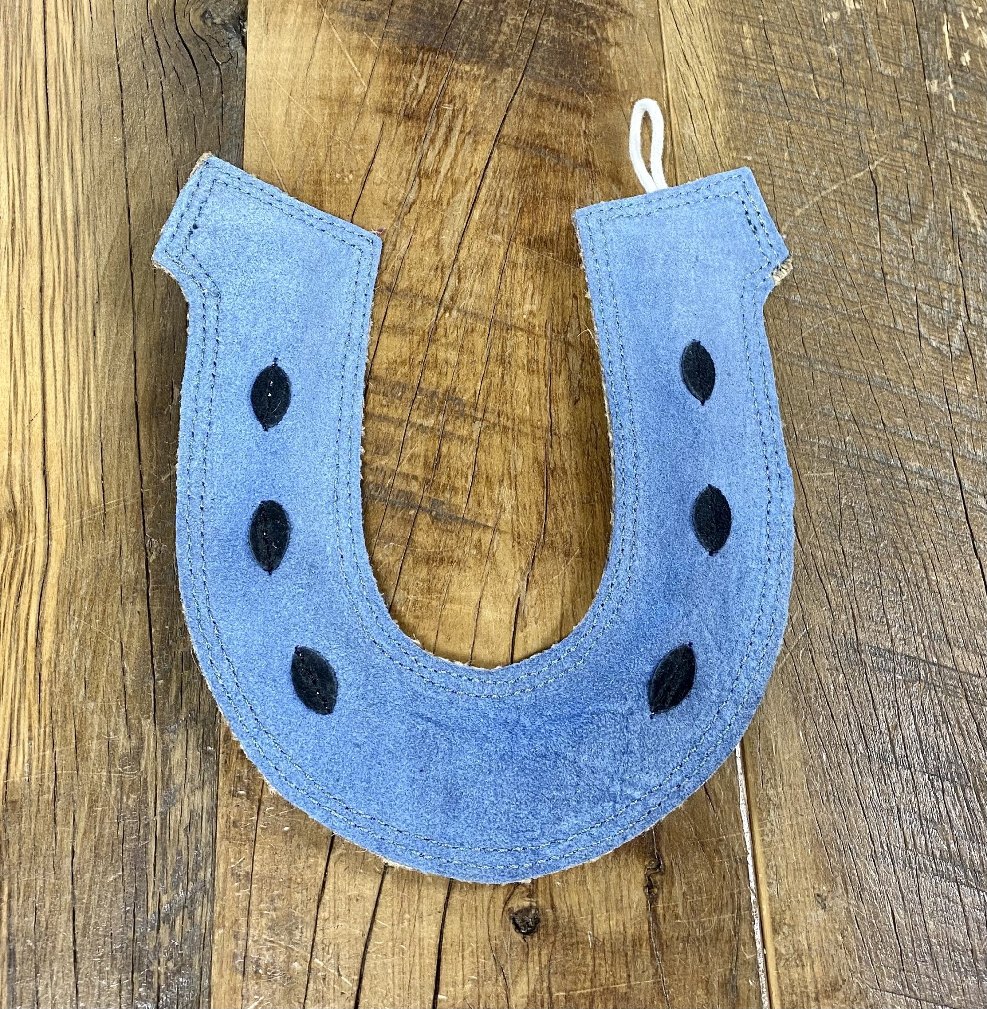 Denim Tuffs Horse Shoe Dog Toy