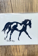 D. Haskell Chhuy D. Haskell Chhuy Black and White Horse Cards (4 Designs)