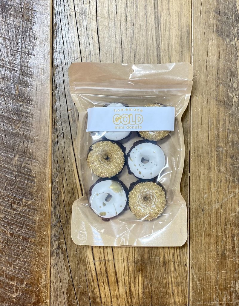 The Posh Pony Gold Donut Treats