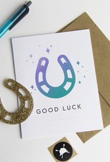 Hunt Seat Paper Co. Good Luck Greeting Card