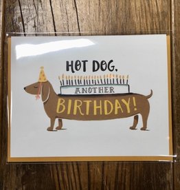 Paper Pony Hot Dog Birthday Card