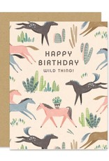 Paper Pony Wild Thing Birthday Card