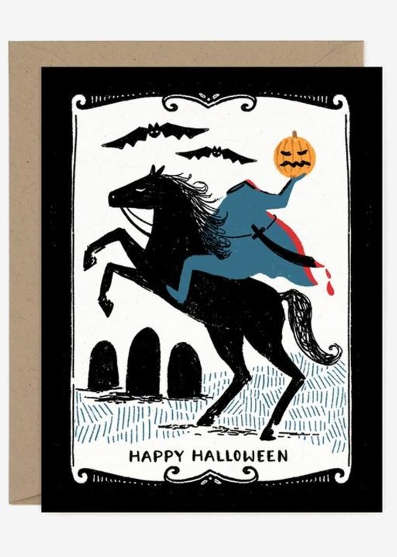 Paper Pony Happy Halloween Card