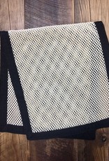 Equine Textiles Equine Textiles No Slip Saddle Towel Black