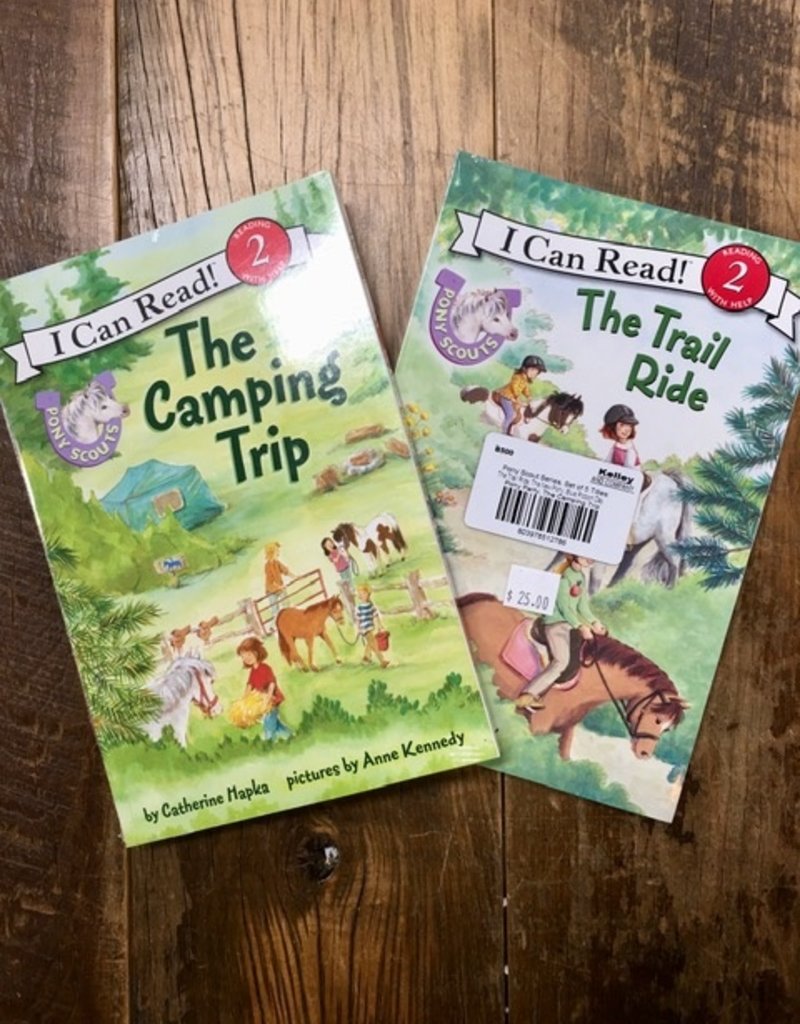 I Can Read Pony Scout Series (Set Of 5- The Trail Ride, The New Pony, Blue Ribbon Day, Pony Party, The Camping Trip)