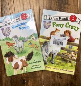 I Can Read Pony Scout Series (Set Of 5- Pony Crazy, Really Riding, Back in the Saddle, At the Show, Runaway Ponies)
