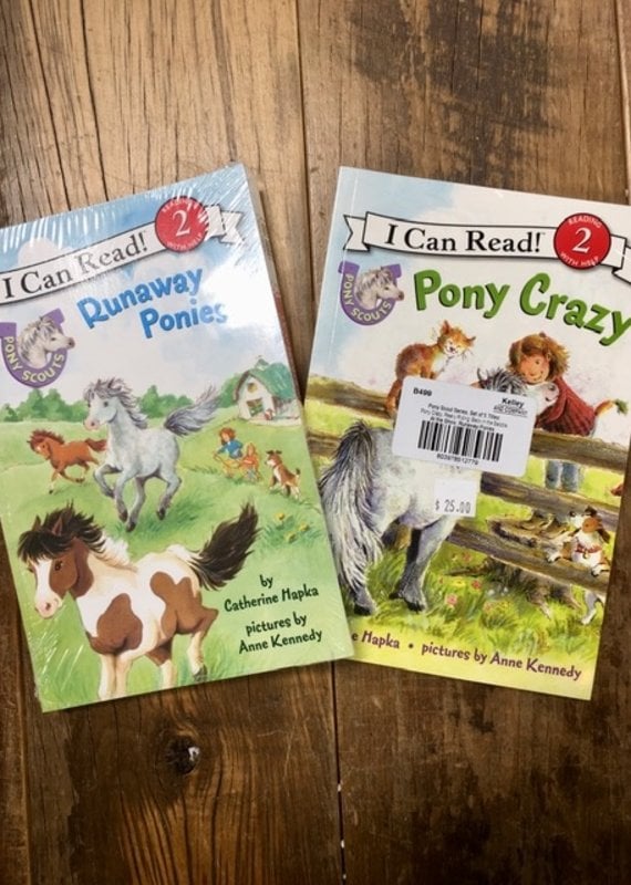 I Can Read Pony Scout Series (Set Of 5- Pony Crazy, Really Riding, Back in the Saddle, At the Show, Runaway Ponies)
