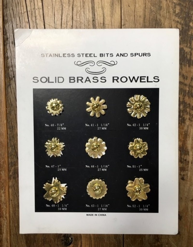 Weaver Leather Weaver Brass Rowels Assortment
