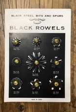 Weaver Leather Weaver Black Rowels Assortment