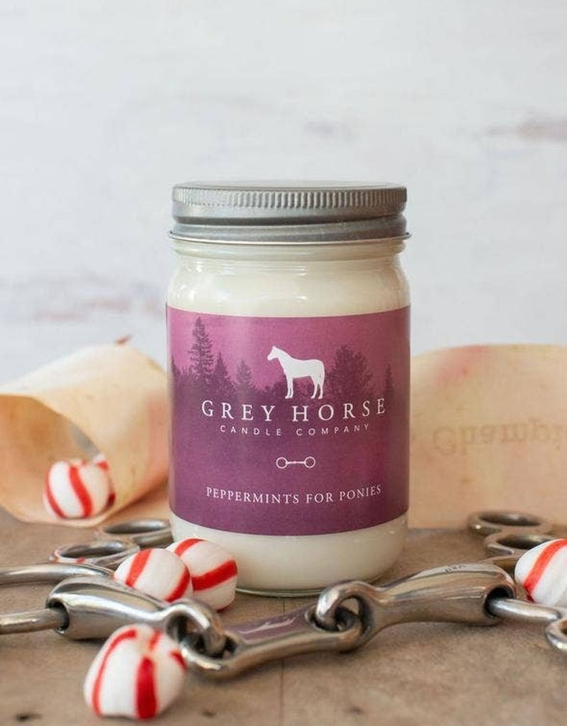Grey Horse Candle Co Grey Horse 'Peppermints For Ponies' Candle