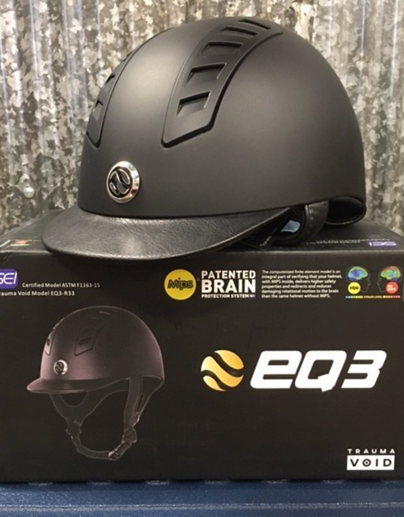 Trauma Void Trauma Void EQ3 Black Smooth Top Helmet