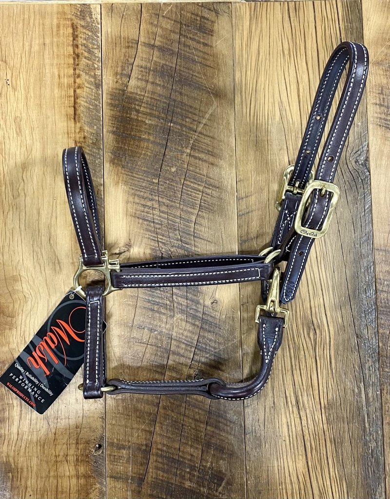 Kathryn Lily Equestrian Walsh Showman Leather Halter