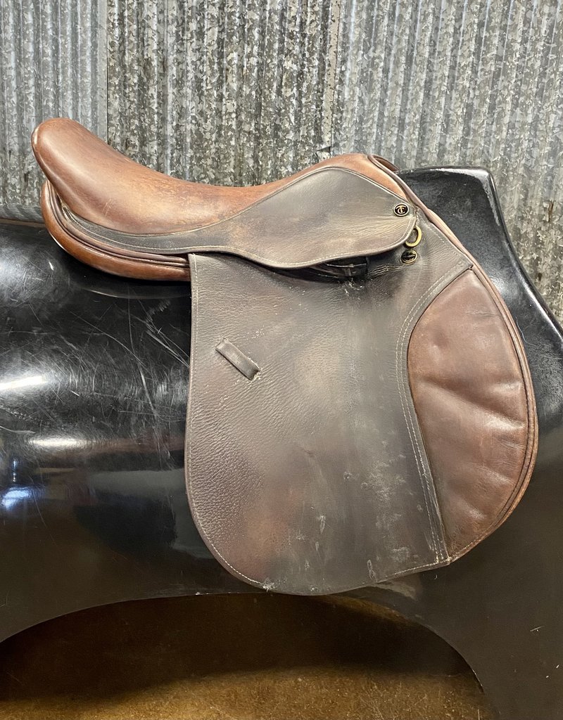 Consignment Saddle #436 Tad Coffin 17"