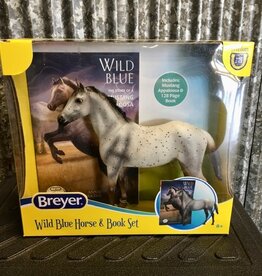 Breyer Breyer Wild Blue Horse & Book Set