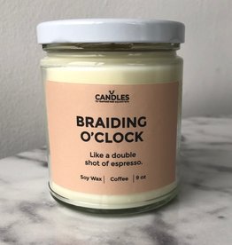 Ecogold Braiding O'Clock Coffee Candle 9 oz