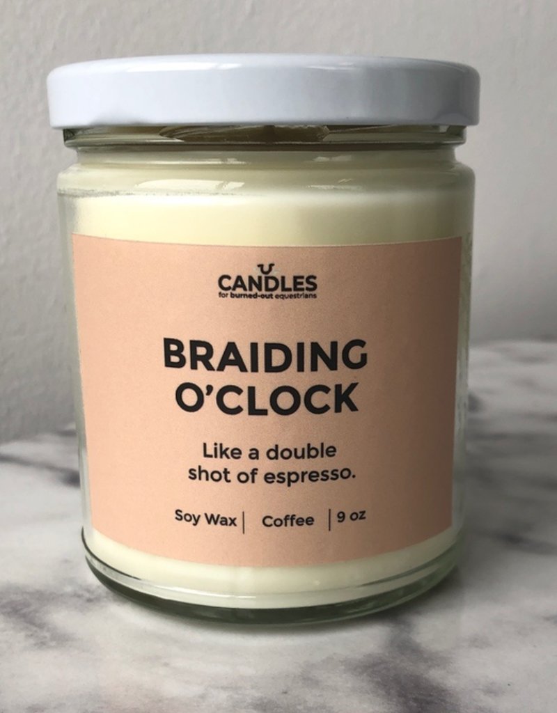 Ecogold Braiding O'Clock Coffee Candle 9 oz