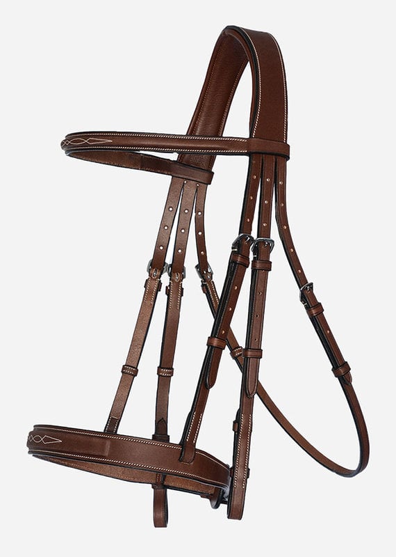 Arion Arion Hunter Bridle with Fancy Stitching Pony