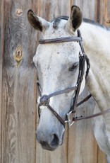 Black Oak Black Oak Cedar Figure 8 Bridle With Rubber Reins Horse