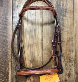 Edgewood Edgewood Fancy-Stitched Raised Bridle 5/8"