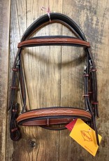 Edgewood Edgewood 5/8" Fancy-Stitched Raised Padded Crown Pony Bridle