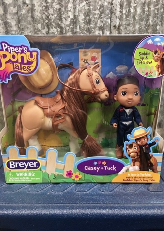 Breyer Breyer Piper's Pony Tales Casey And Tuck