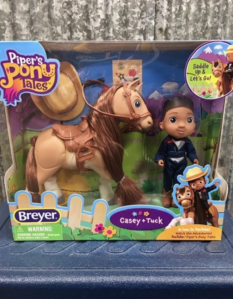 Breyer Breyer Piper's Pony Tales Casey And Tuck