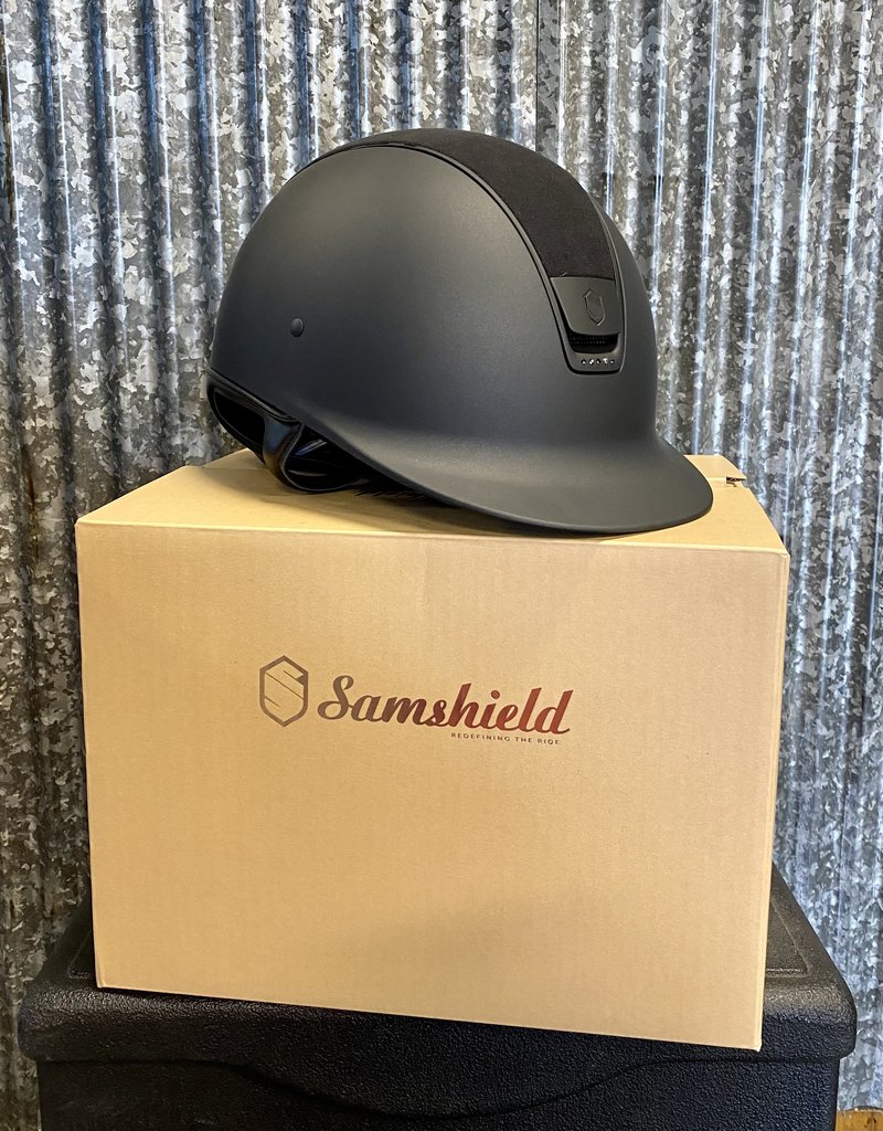 Samshield Samshield Shadowmatt Limited Edition Full Matte 5 Stone Black Large Shell