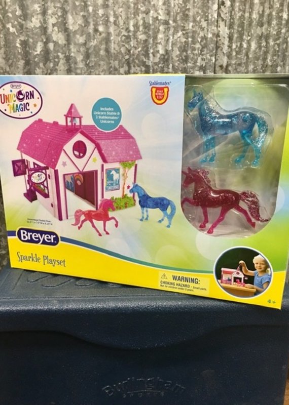 Breyer Breyer Unicorn Magic Sparkle Playset