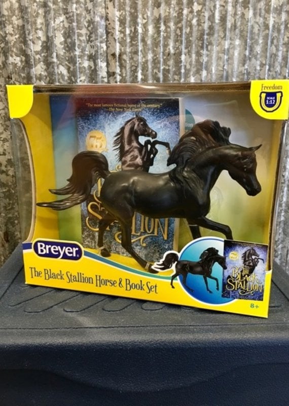 Breyer Breyer The Black Stallion Horse & Book Set