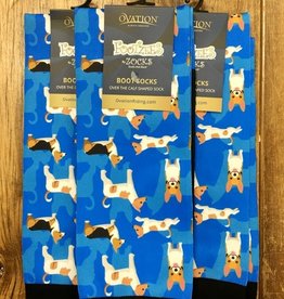 Ovation Ovation Ladies Footzees Boot Socks Corgi & Jack Russell