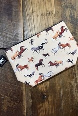 AWST Horses All Over Cosmetic Pouch