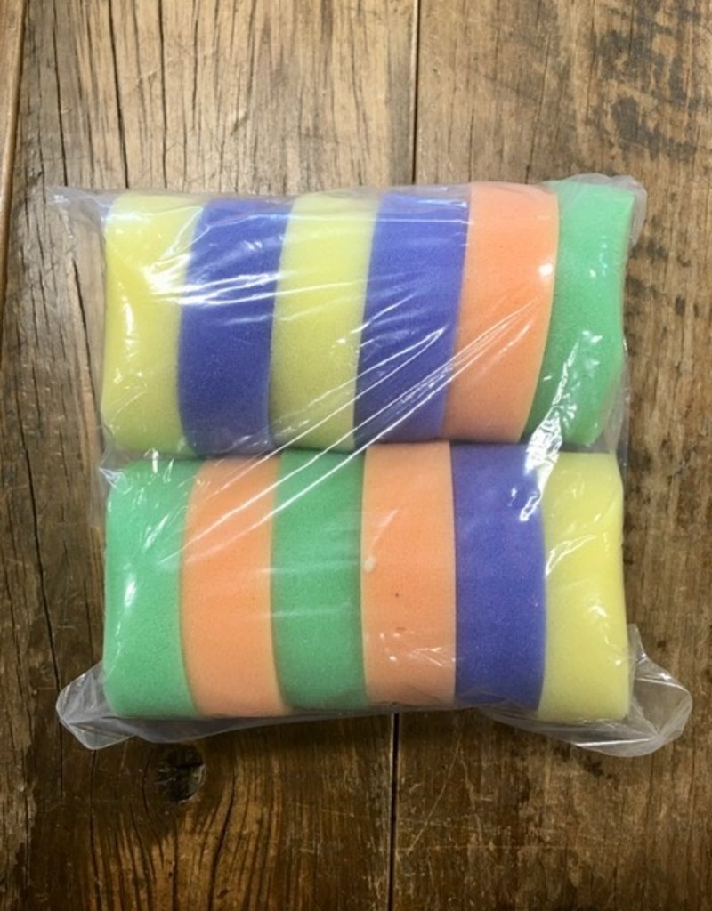 Equi-Essentials Equi-Essentials Rainbow Tack Sponges 12ct.