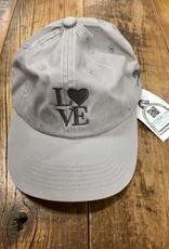 LOVE With Horse Adult Cap Chrome/Black
