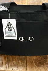 Stirrups Clothing Company D-Ring Bit Insulated Lunch Tote Black