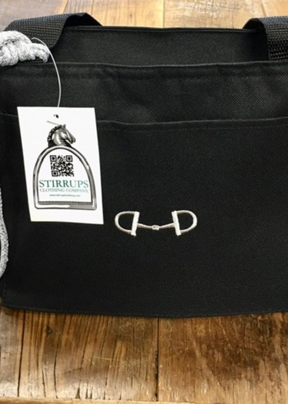Stirrups Clothing Company D-Ring Bit Insulated Lunch Tote Black