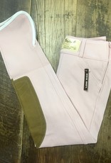 The Tailored Sportsman The Tailored Sportsman Girl's Low Rise Side Zip Breech Pinky/Tan