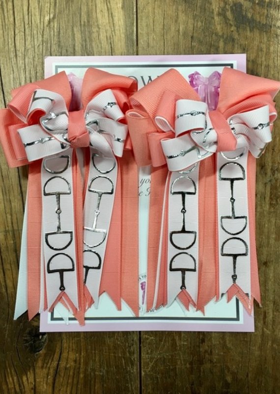 Bows To The Shows Bows to the Shows Square Diamond Buckle White/LightBlue/Navy