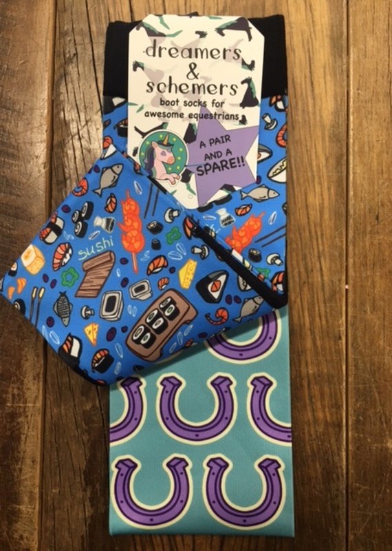 Dreamers & Schemers Dreamers & Schemers Sushi Time Boot Socks