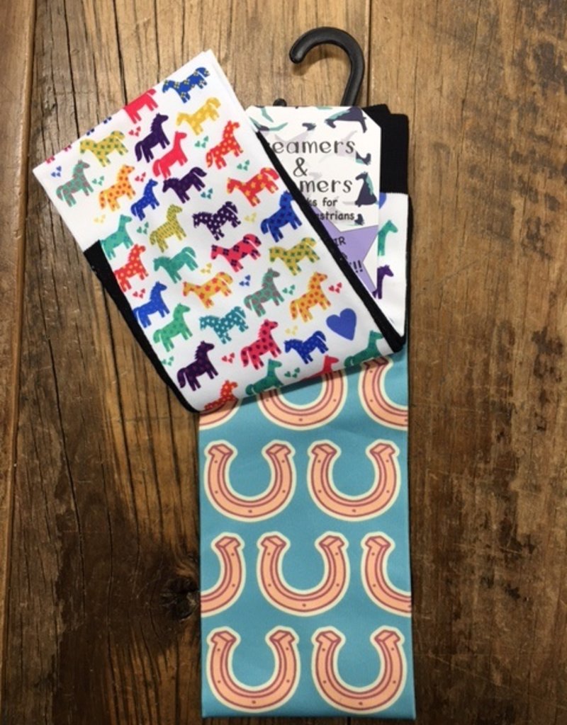 Dreamers & Schemers Dreamers & Schemers Patchwork Pony Boot Socks