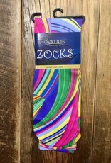 Ovation Ovation Ladies Zocks Boot Socks Braided Colors