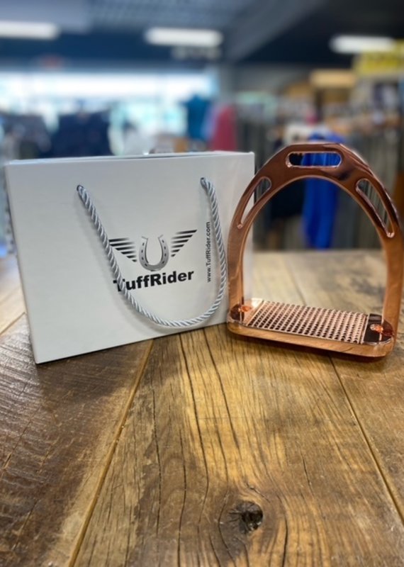 Tuffrider TuffRider Aluminum Stirrups Rose Gold 4.5"