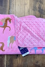 Faire Wildkin Horses Plush Blanket