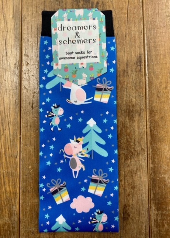 Dreamers & Schemers Dreamers & Schemers Sleigh My Name Boot Socks