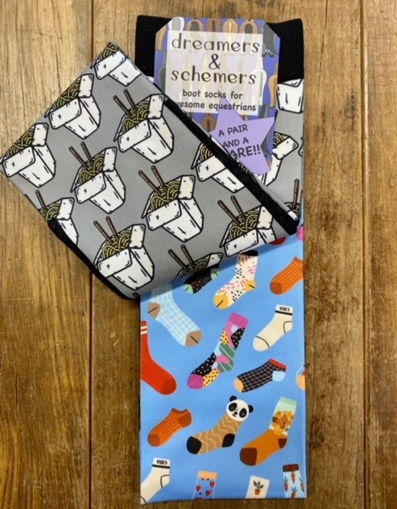 Dreamers & Schemers Dreamers & Schemers Takeout Boot Socks