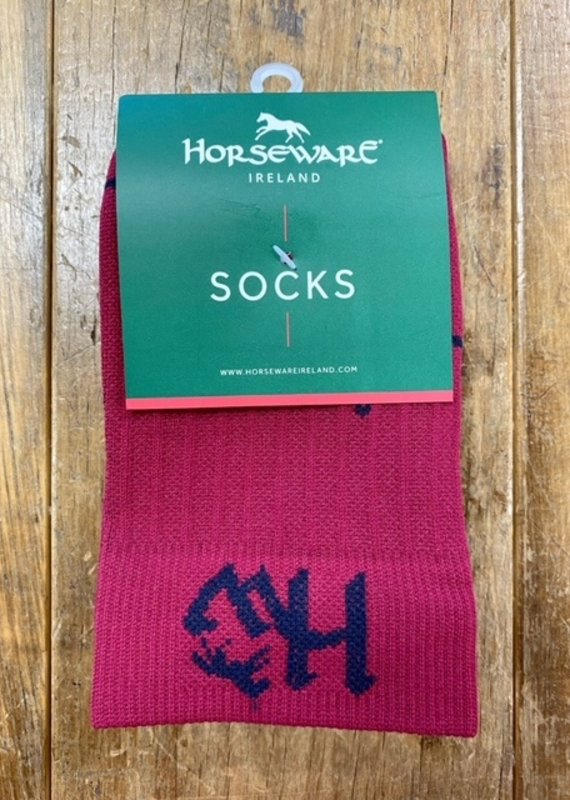 Horseware Ireland Horseware Sports Compression Beetroot Socks