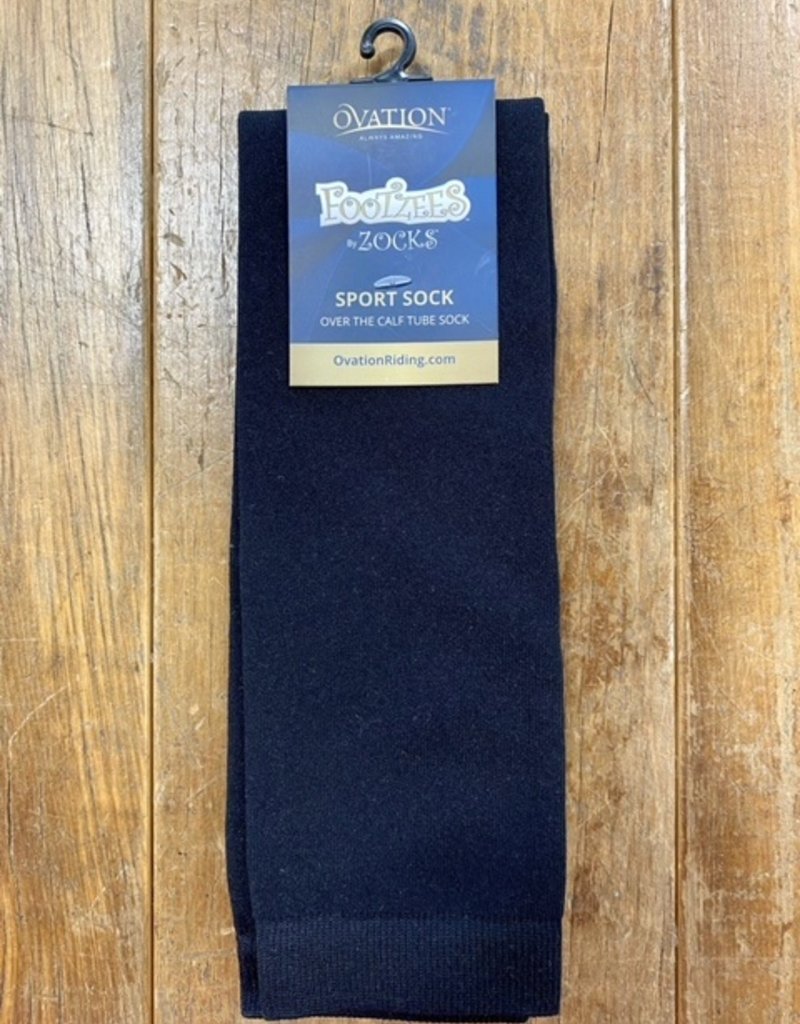 Ovation Ovation Footzees Sport Sock Black